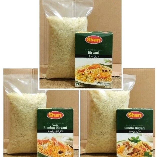 

PAKET NASI BRIYANI ( BERAS + BUMBU INSTAN BRIYANI