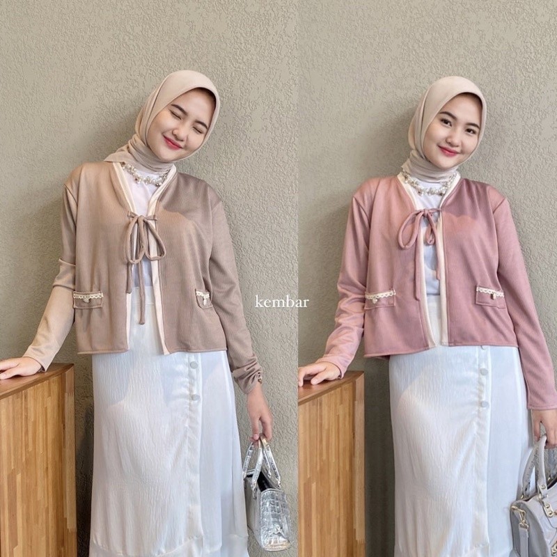 kisworini_allshop BELLE CARDIGAN BY BOONAA