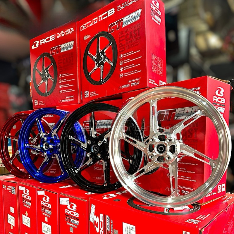 Pelek Velg Casting CNC RCB Sport Rim RCB CT600 CT 600 C 185 215 ring Beat deluxe street pop Vario 11