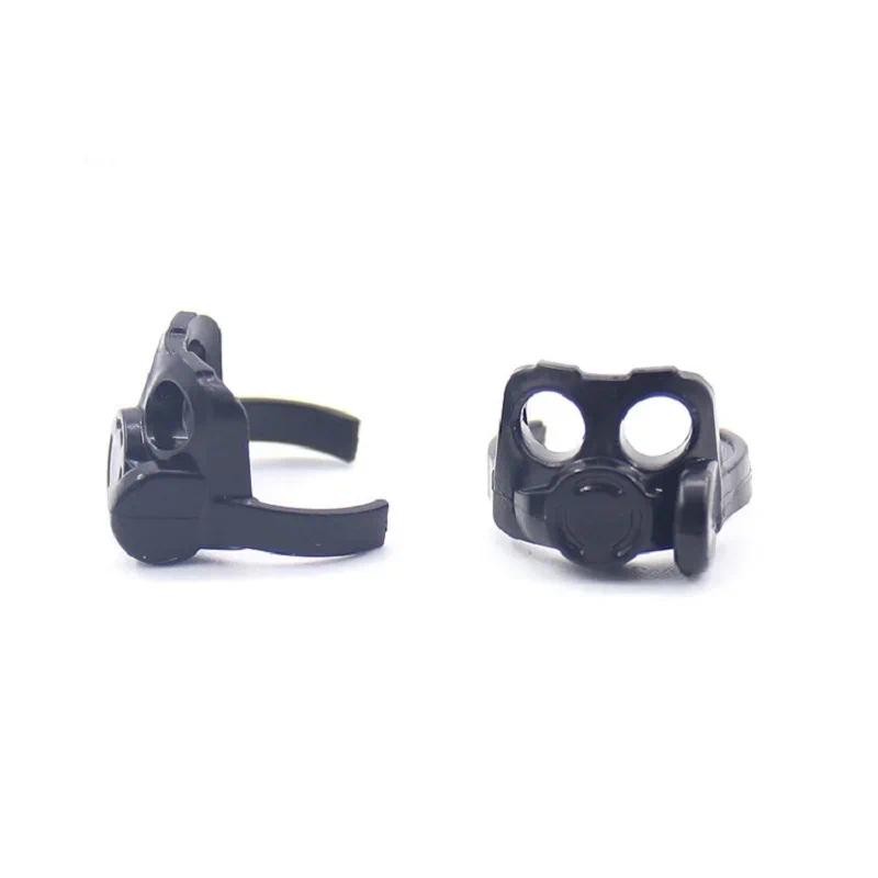 MOC 10PCS Military Gas Mask Buig Blocks Kit War II Face Mask Compatible Figures Bricks Particle Toys