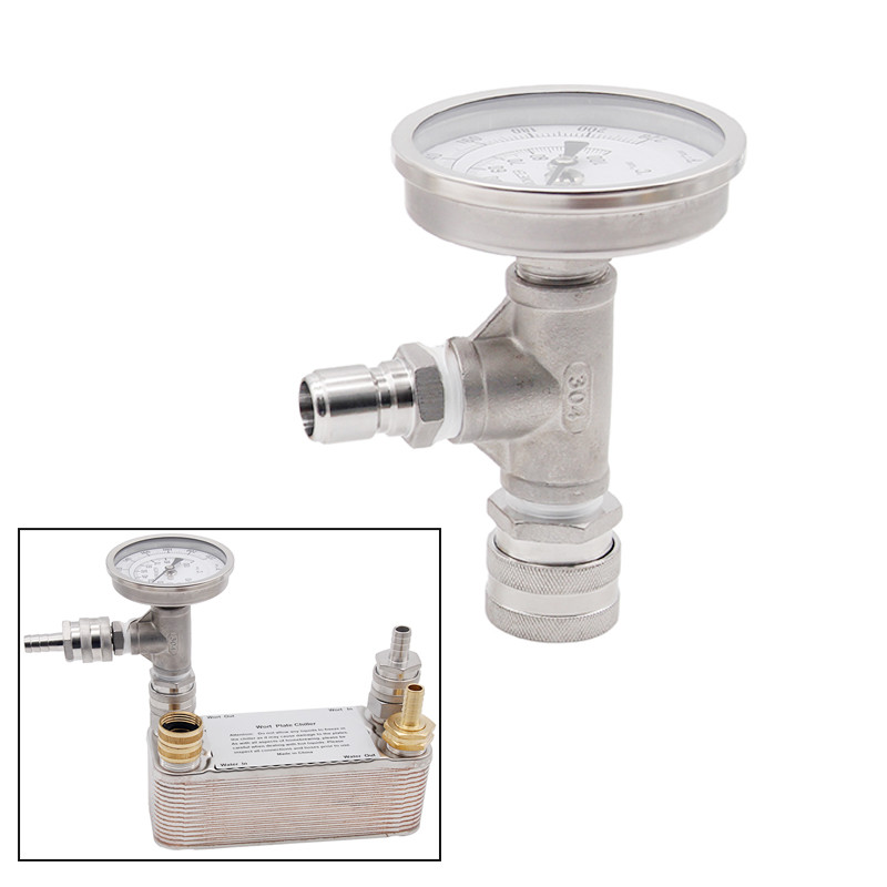 Homebrew Beer Wort Chiller 30 Plate Heat Exchanger B3-12A