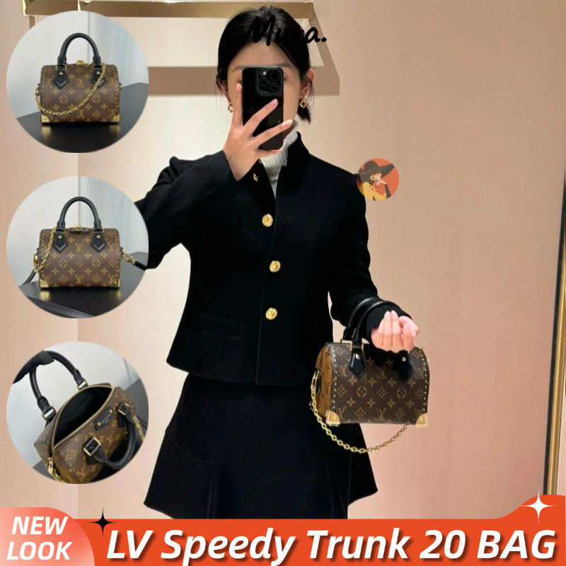 Tas Wanita Louis Vuitton LV Speedy Trunk 20 Women's Handbags