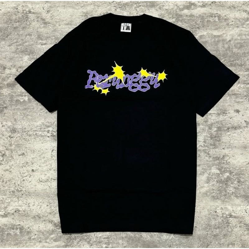 Perunggu - Blink Logo Black T-Shirt | Kaos Perunggu | Combad 24s Bahan Tebal