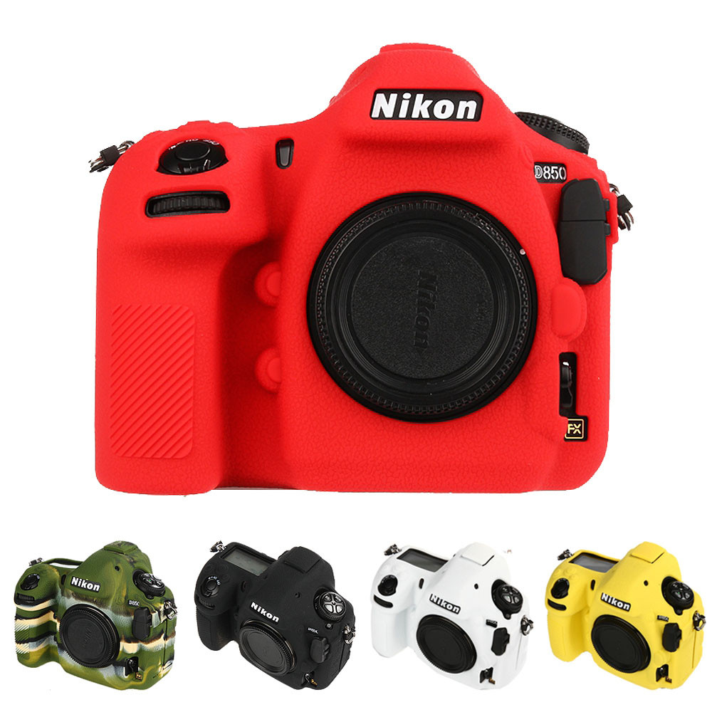 HQ Soft Silicone Rubber Case Skin for Nikon D500 D750 D800 D810 D850 Camera