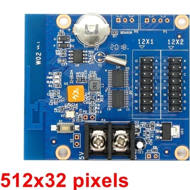 PROMOHD-W02 HUIDU WIFI LED CONTROLLER RUNNING TEXT P10READY