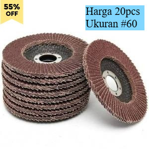 Paket (20) Pcs - Amplas Susun #60 ZX2902