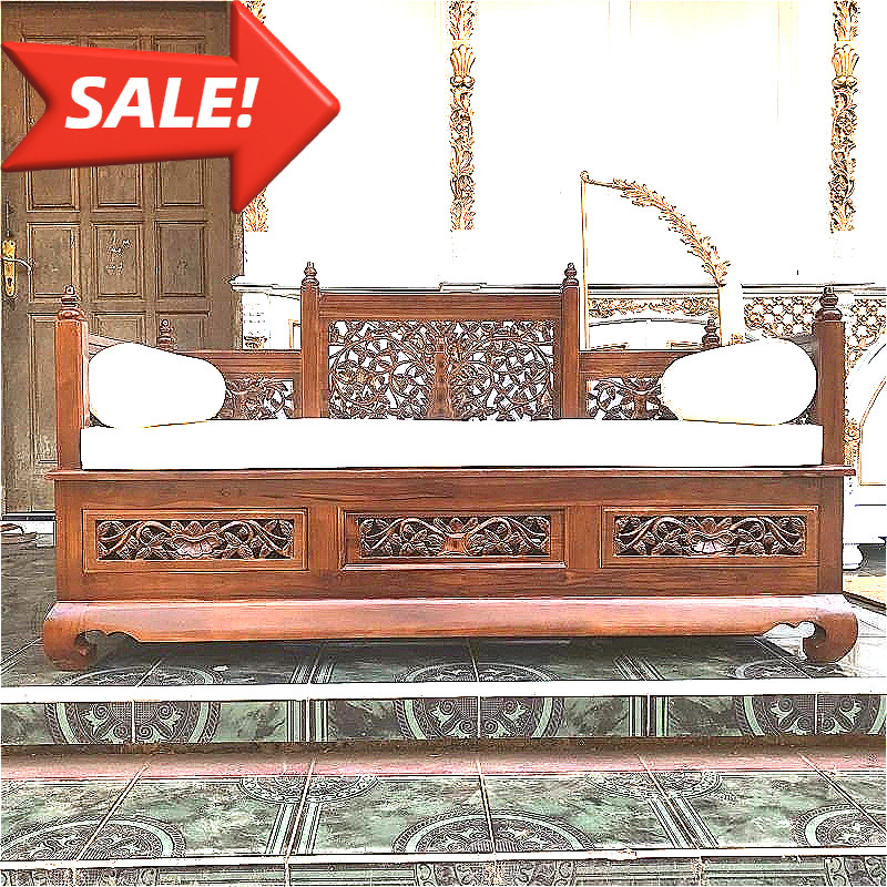 HOT PRODUK Promo Bale Jati Ukuran 150x80 Jepara Furniture DEKORASI RUMAH JATI