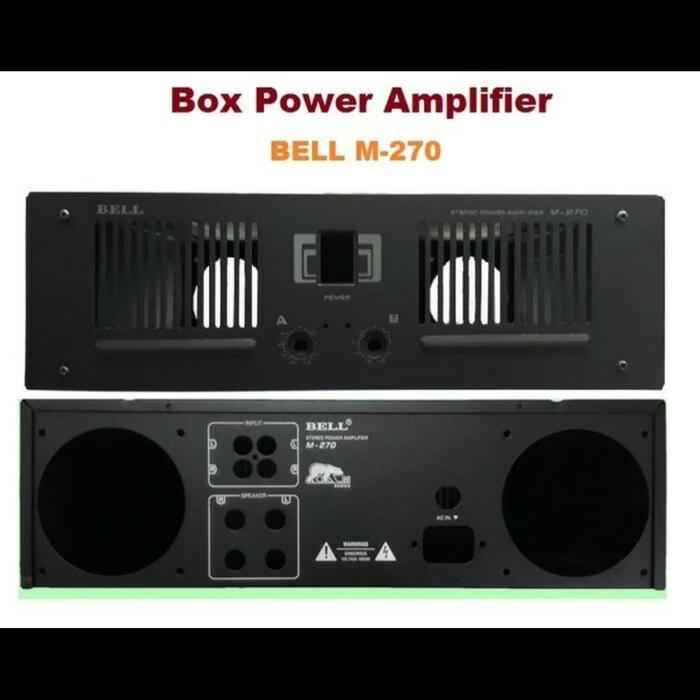 Box power Bell M270 / box bell M 270 / box amplifier bell m 270 Berkualitas CVJA