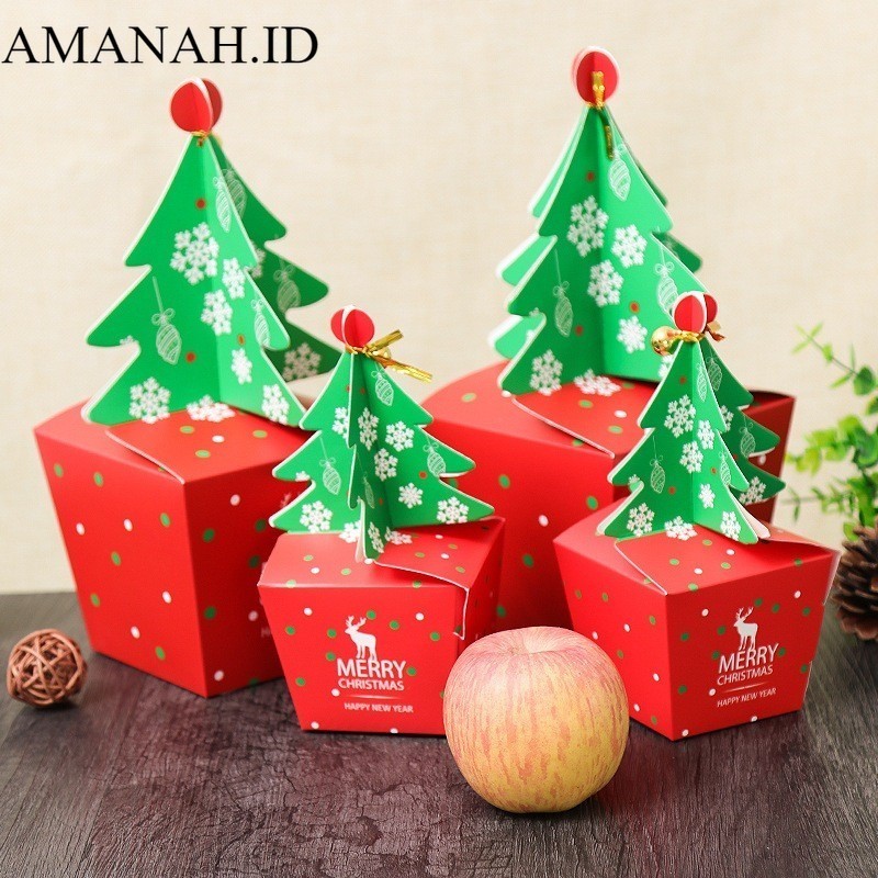 Amanah.id Box Hampers Natal / Kotak Hampers Natal / Kotak Gift Natal