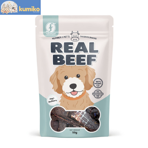 CEMILAN ANJING BEEF HEARTH WITH ROSEMARY - DEHIDRATED SNACK FOR DOG - DOG SNACK