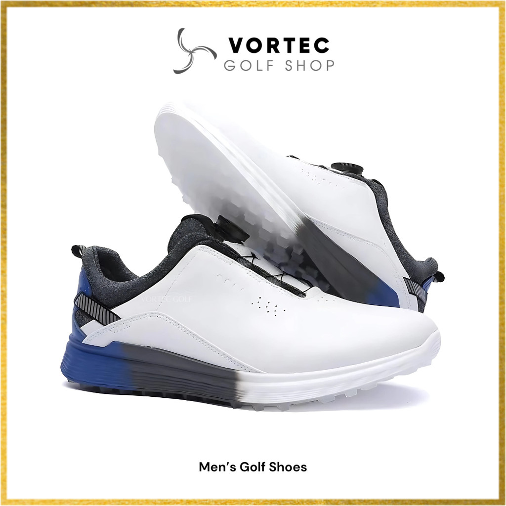 Sepatu Golf Pria ECCO S-THREE - ECCO Mens S-Three BOA GORE-TEX Waterproof Hybrid Golf Shoes