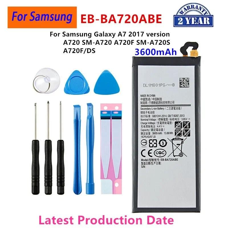 Brand New EB-BA720ABE 3600mAh Battery For Samsung Galaxy A7 2017 version A720 SM-A720 A720F SM-A720S