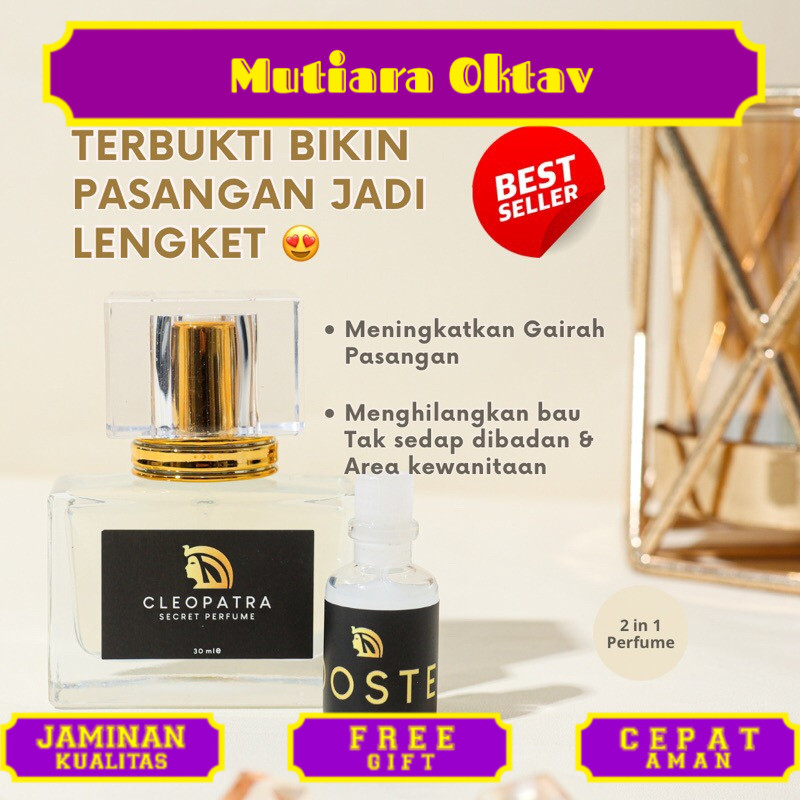 Parfum Cleopatra secret - Parfum Pemikat Pria - Best seller