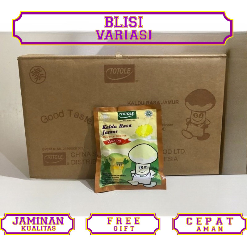 1 Dus Totole Kaldu jamur / 100 x 80 gr
