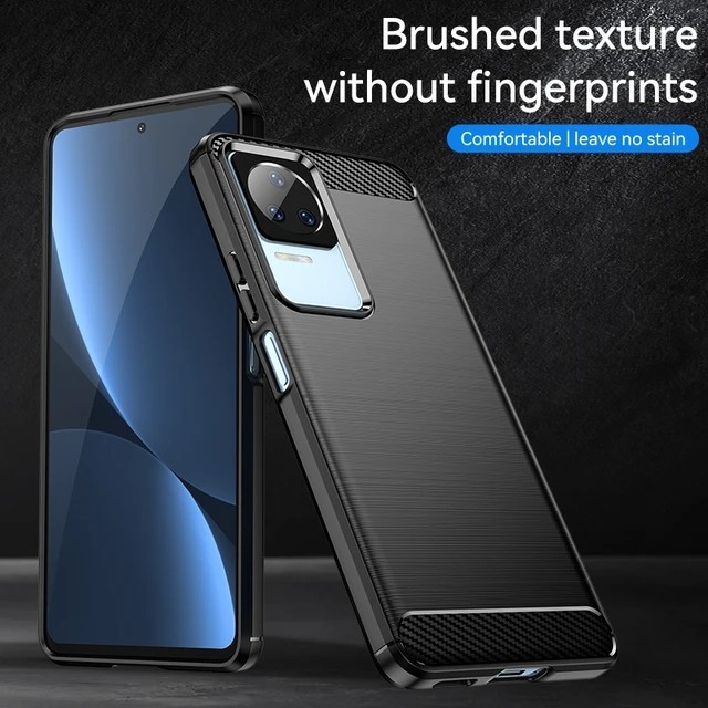 CASE XIAOMI POCO F4 / K40S / F5 / F5 PRO CASE RUGGED CARBON ARMOR ANTI SHOCK