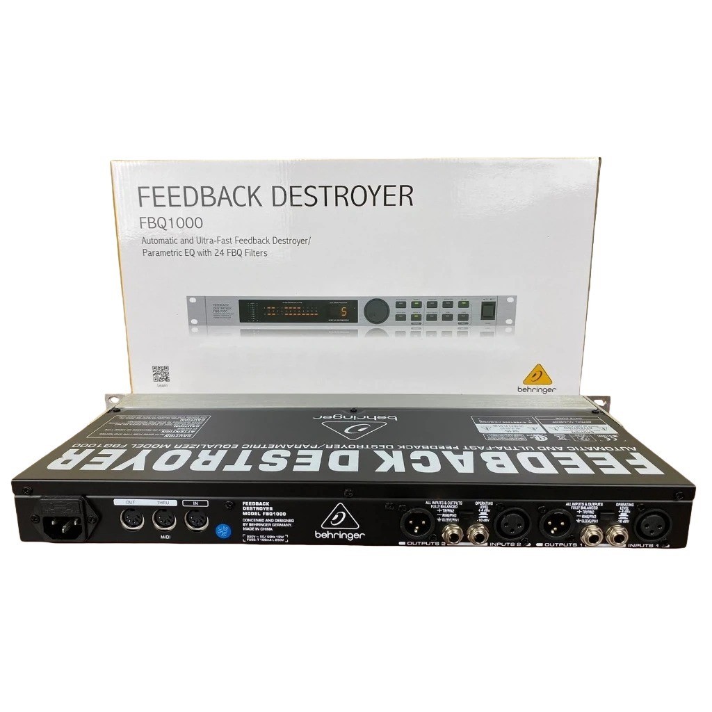 FEEDBACK DESTROYER BEHRINGER FBQ1000 / FBQ 1000 / behringer fbq1000