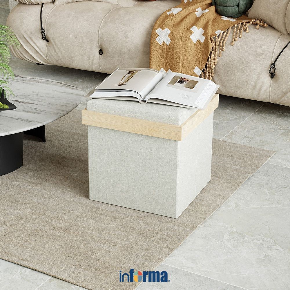Informa Prim Bangku Ottoman Lipat Tempat Duduk Serbaguna Bangku Multifungsi Ottoman With Storage Fur