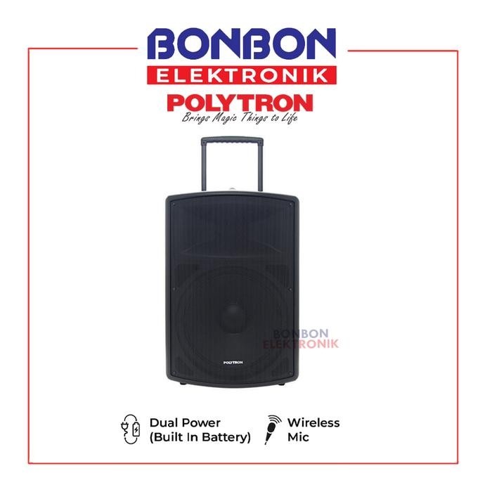 Polytron Professional Active Speaker 12 Inch PAS-PRO12F2 PASPRO12F2 - PRO12F2