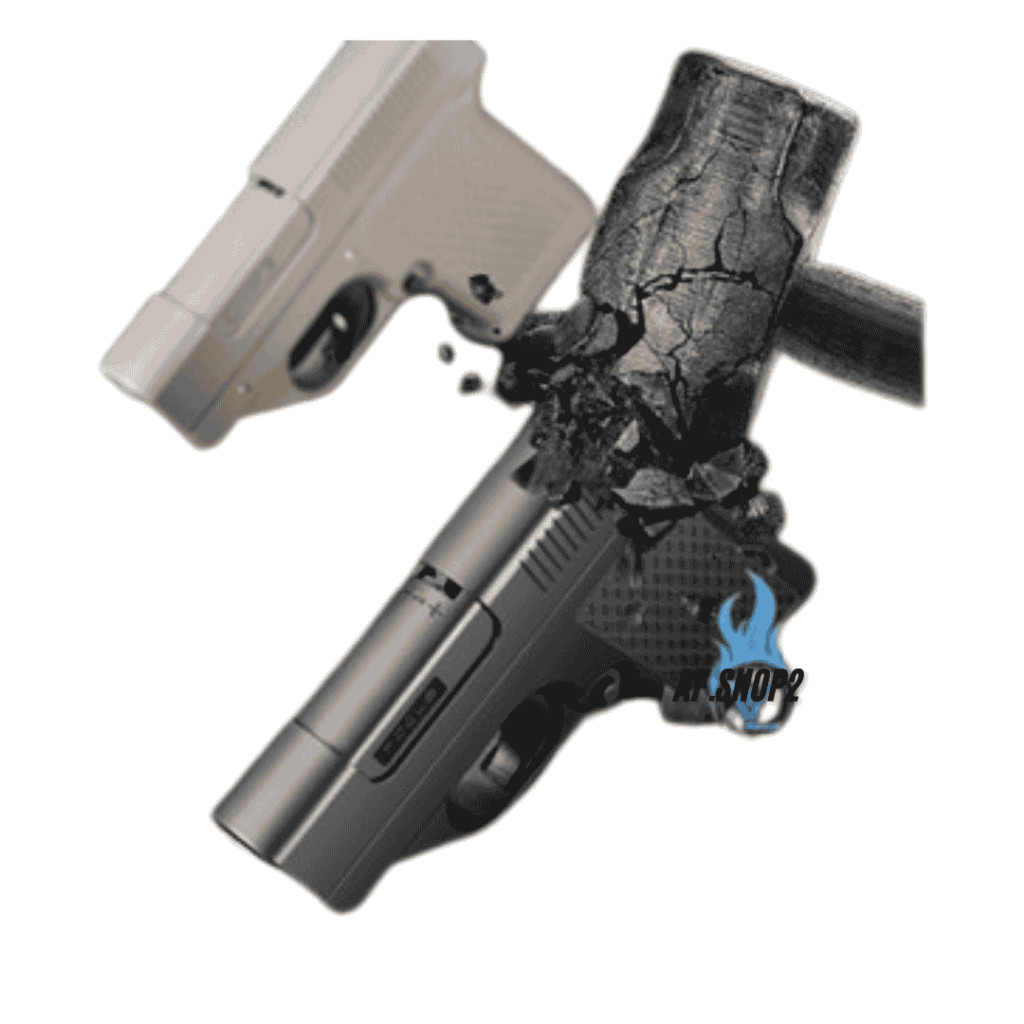 Termurah - kotak box tempat rkk focus plus korek model pistol dan magazin gun lighter