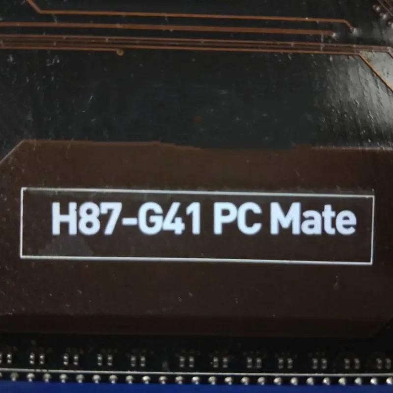 For MSI H87-G41 PC Mate Motherboard H87 32GB LGA 1150 DDR3 ATX Mainboard 100% Tested Fast Ship