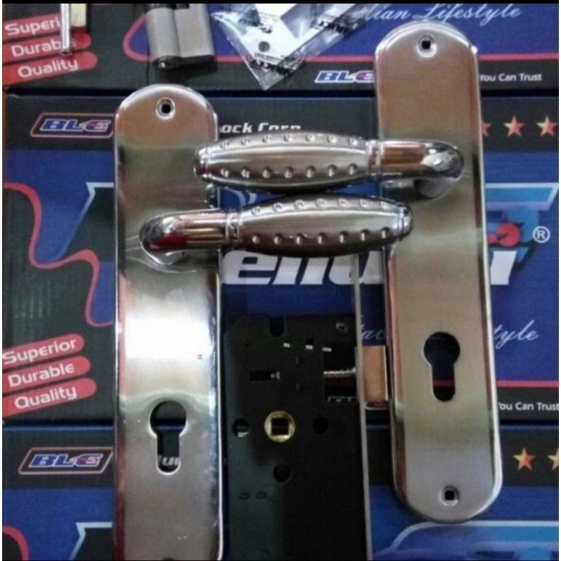 "Kunci Bellucci Eagle NP / Kunci Pintu Bellucci / Handle Pintu Besar Bellucci Fullset / Kunci Besar 