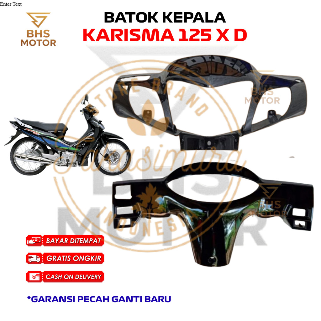 TERLARIS Batok Totok Depan Belakang Honda Karisma 125 X /  125 D – Sparepart Motor Original & Tahan 