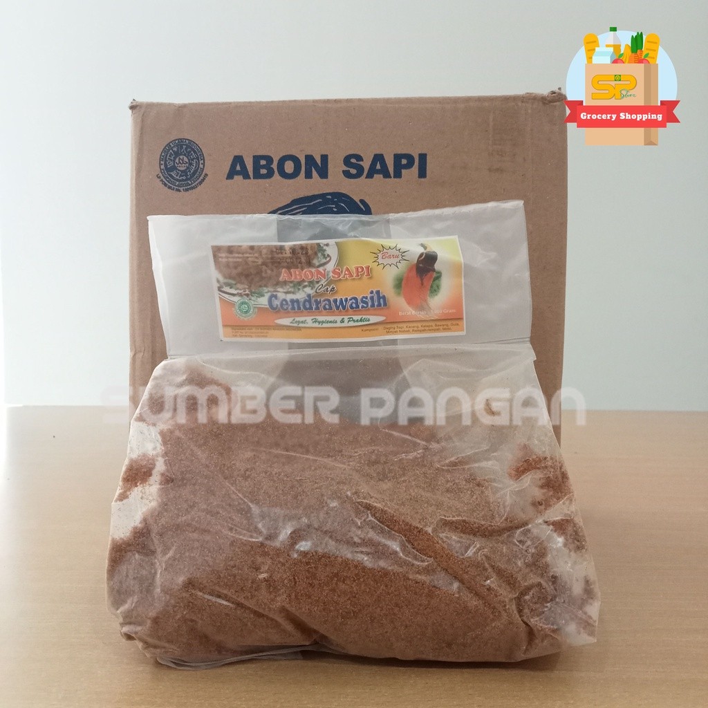 ABON CENDRAWASIH / Abon Sapi 1kg
