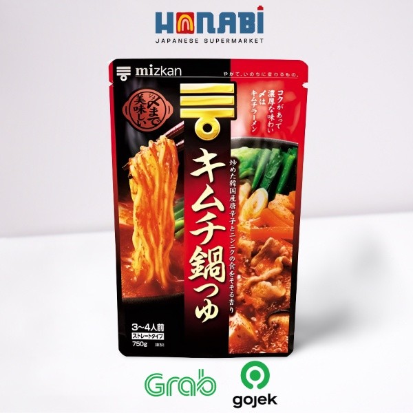 Mizkan Kimuchi Nabe Straight Type 750g -  Hot Pot Jepang dengan rasa Kimch Made In Japan
