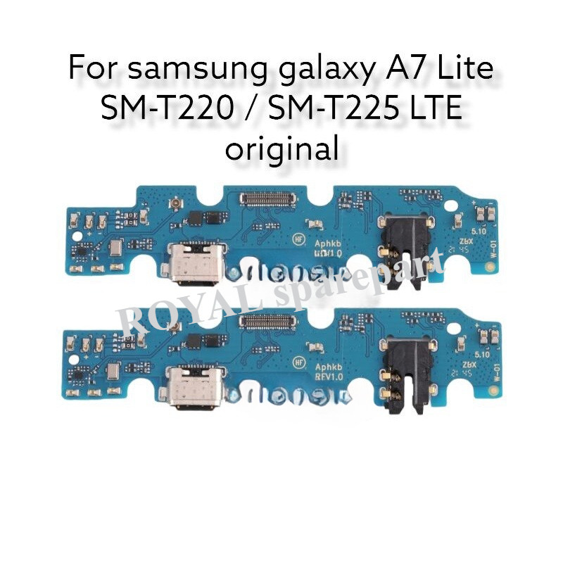 FLEXIBLE CONNECTOR CHARGER FLEKSIBEL PCB PAPAN CHARGER CON TC CON CAS SAMSUNG TAB A7 LITE T220 / SM-