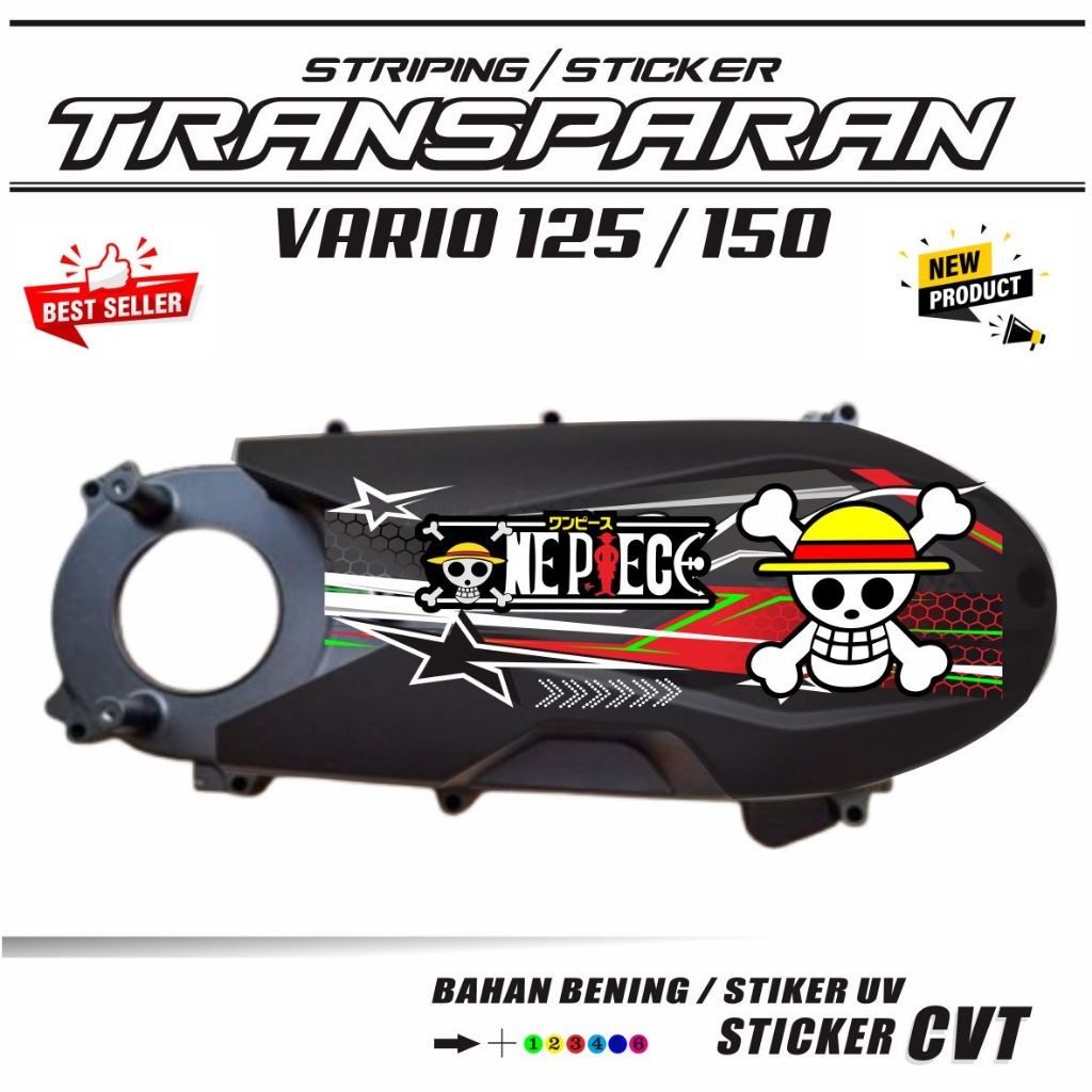VARIASI Stiker transfaran bak cvt vario esp stiker striping cvt VARIASI