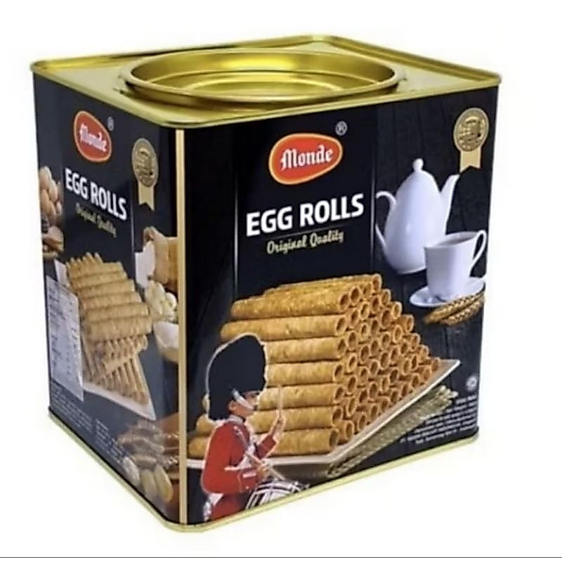 Monde Egg Roll Kaleng 600gr