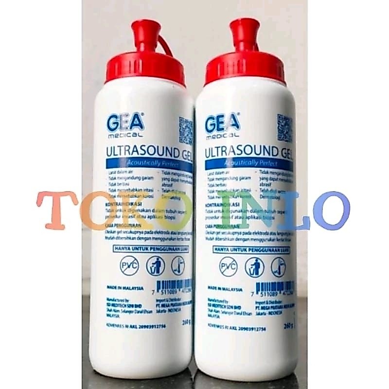 USG Ultrasound Gea 260 gram/Ultrasound Gel Gea/Gel USG
