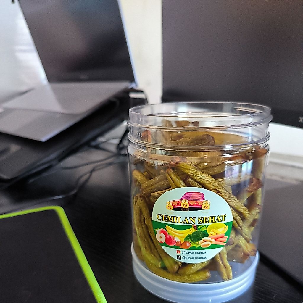 SAYUR BUNCIS CRISPY SNACK VEGETARIAN SAYUR KERING