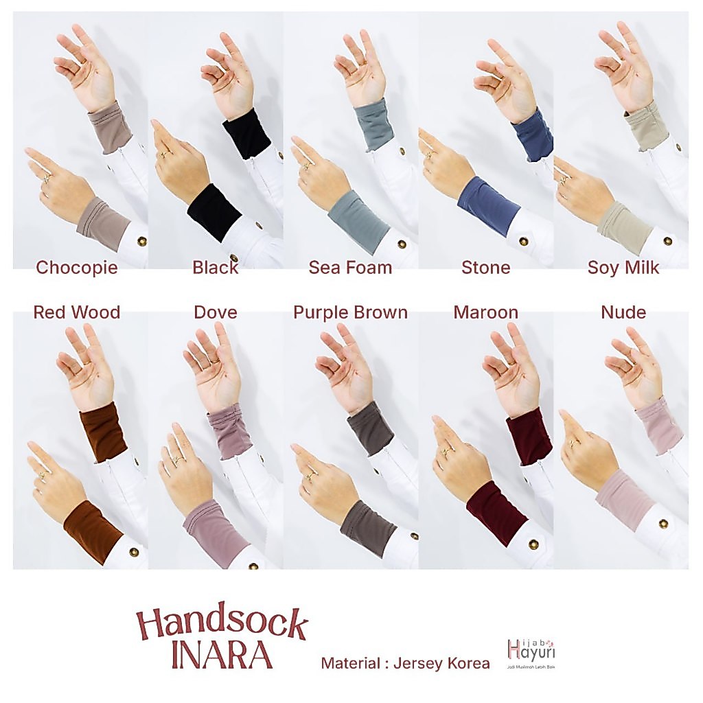 HANDSOCK INARA HIJAB HAYURI HANDSOCK HIJAB HAYURI