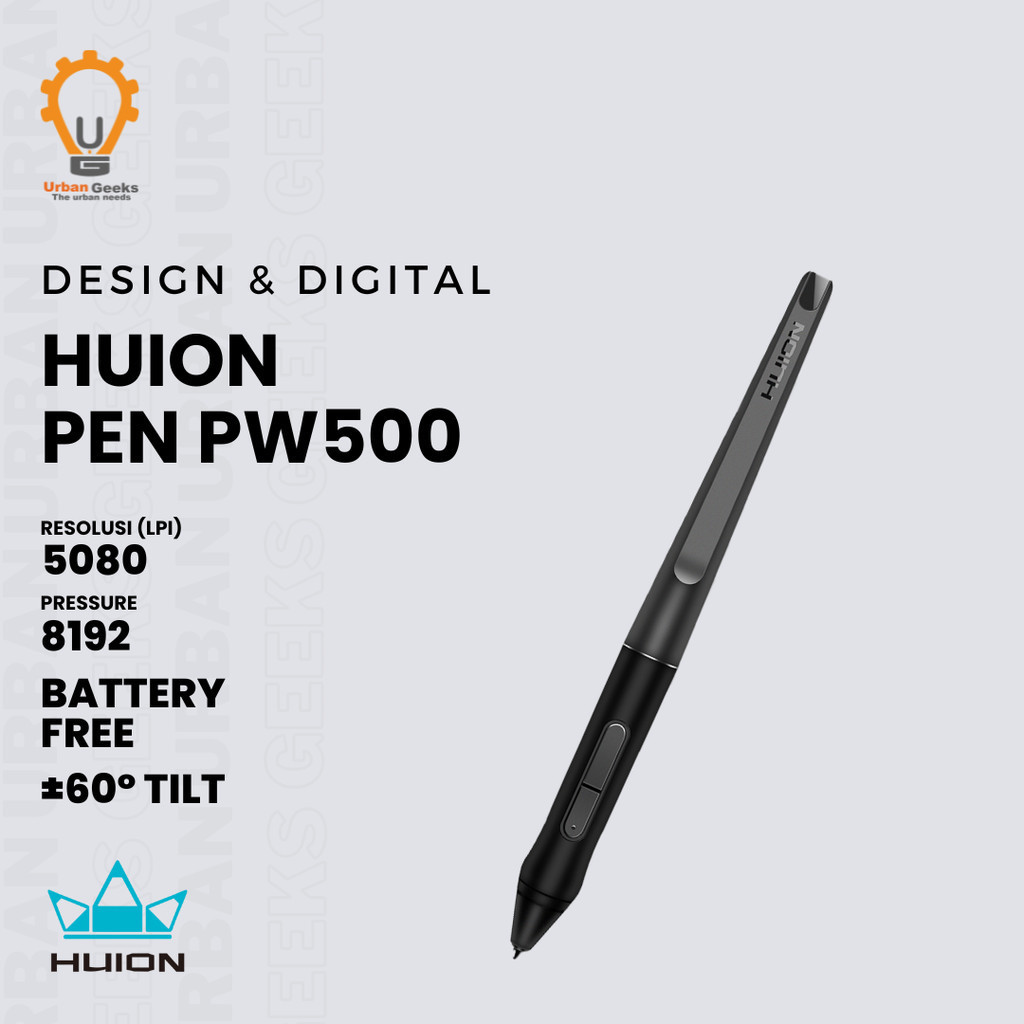 Huion Drawing Pen PW500 for HS611 Q620M Kamvas Pro 20 22 Studio 22