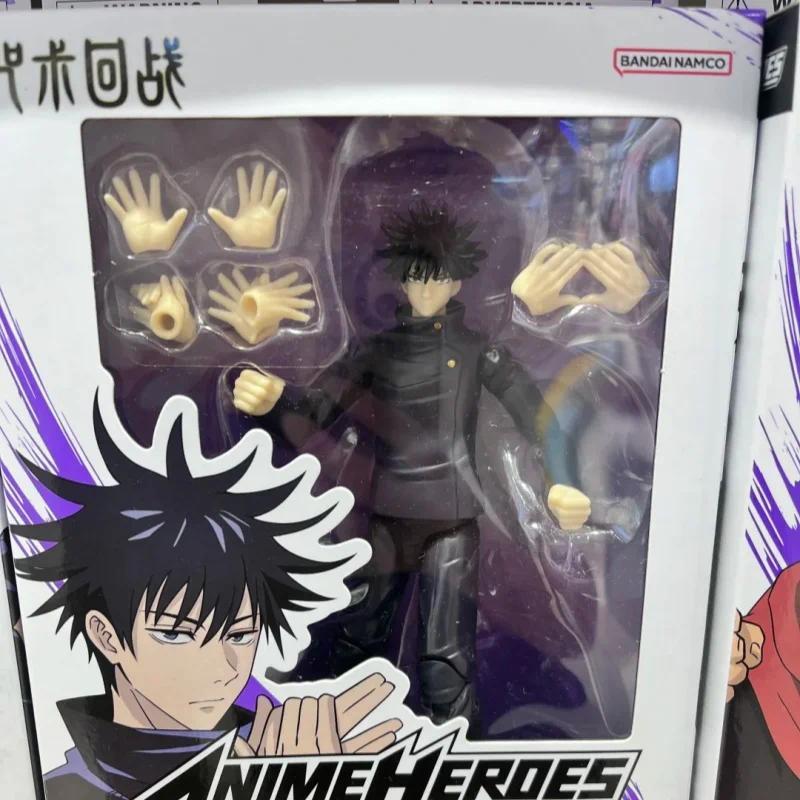 Bandai Original Jujutsu Kaisen Anime Heroes Satoru Gojo 17cm Action Figure With Replaceable Hands Bi