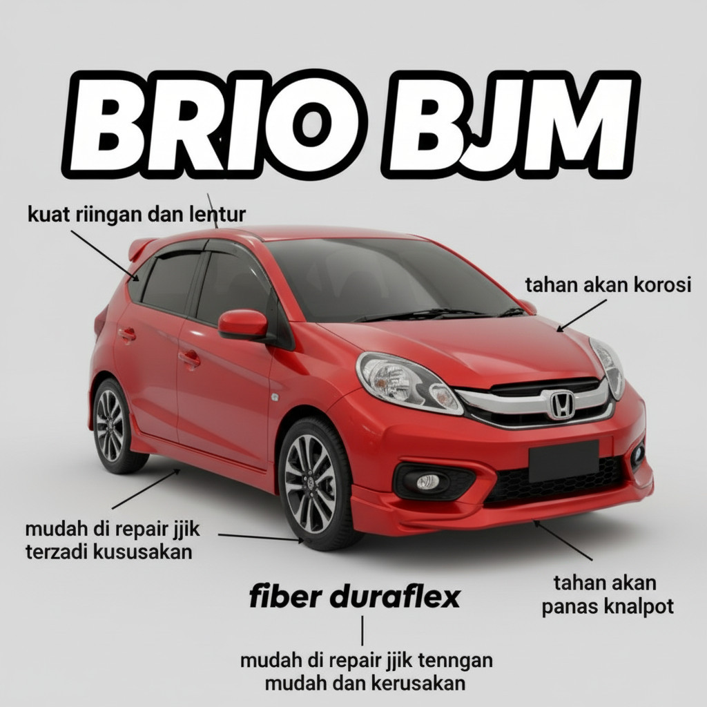 READY bodykit brio bodikit brio bodykit honda brio satya 2016 2017 2018
