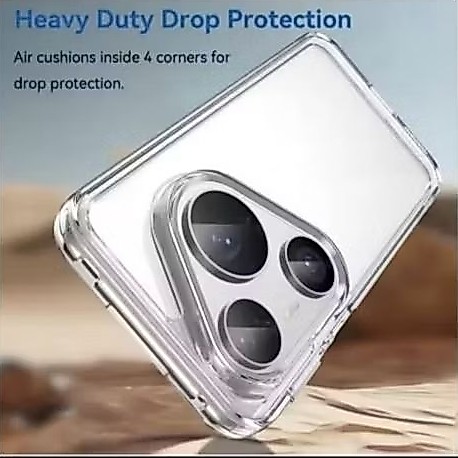 Case Duty Armor Huawei Pura 80 Pro / pura 80 ultra airbag clear anti yellowing