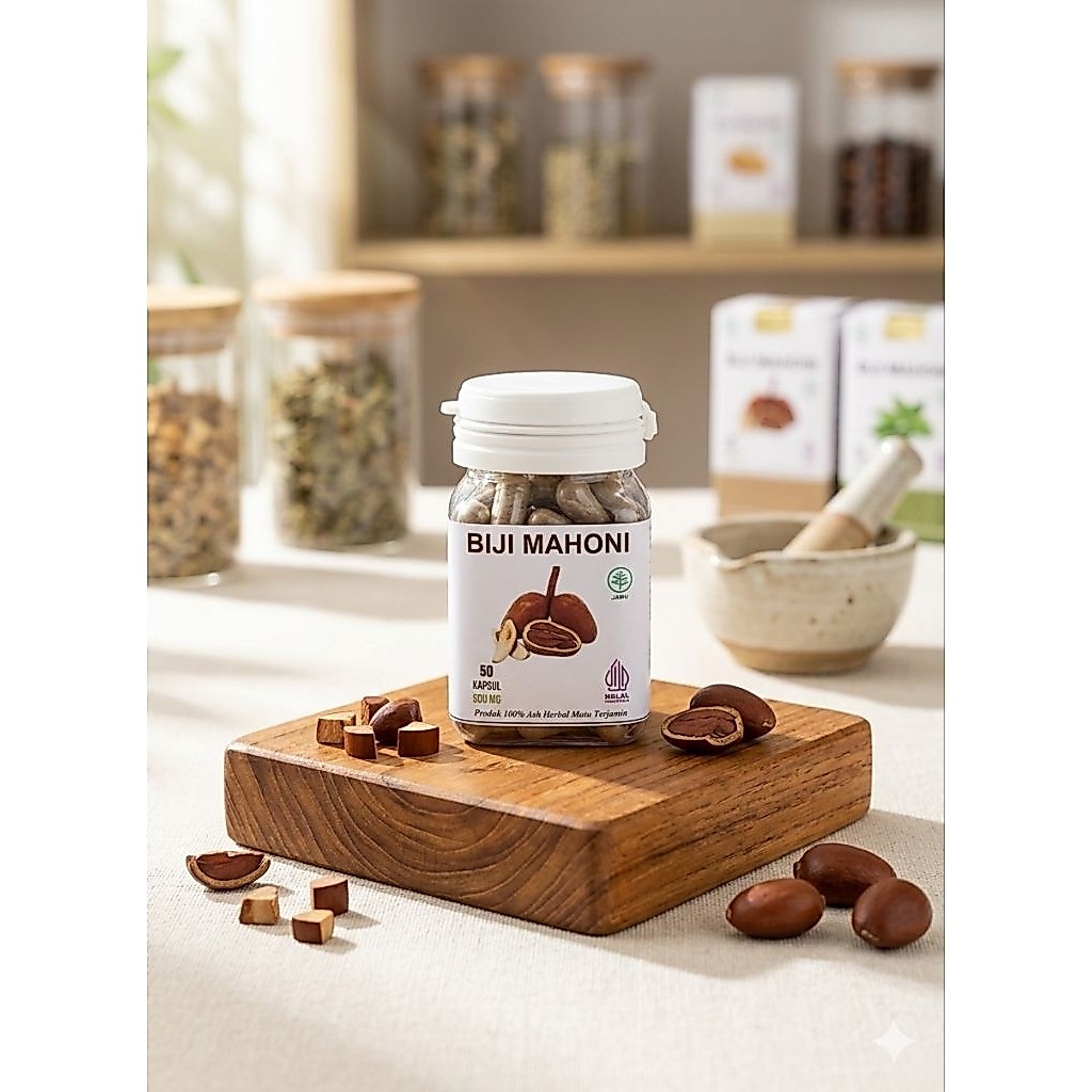 Kapsul Biji Mahoni Original herbal