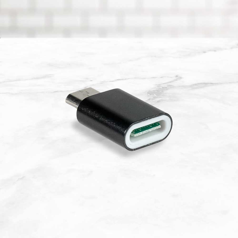 Converter OTG Type C ke Micro USB Sambungan Flashdisk ke HP Android