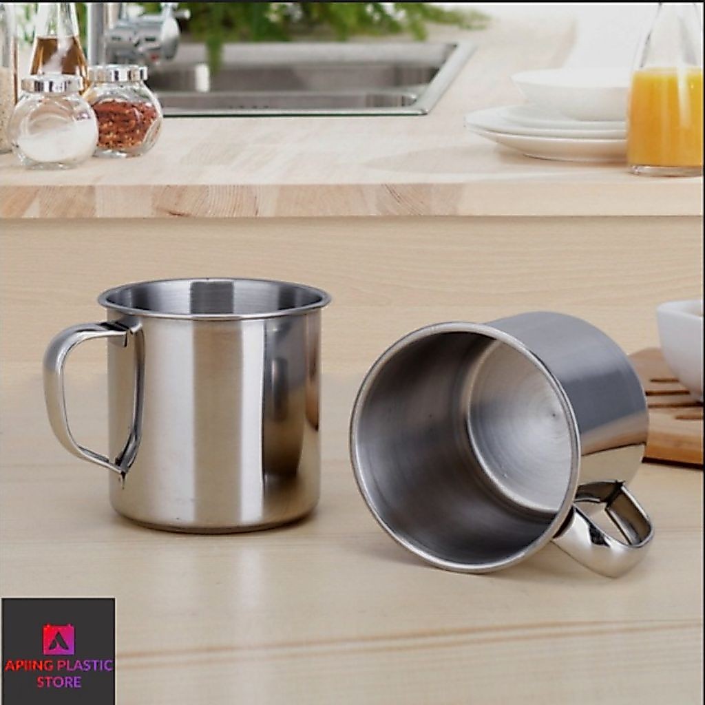 Gelas Stenlis 7 Cm/ Mug Stenlis 7 Cm/ Cingkir Kopi/ Cingkir Stenlis/Mug Best Seller