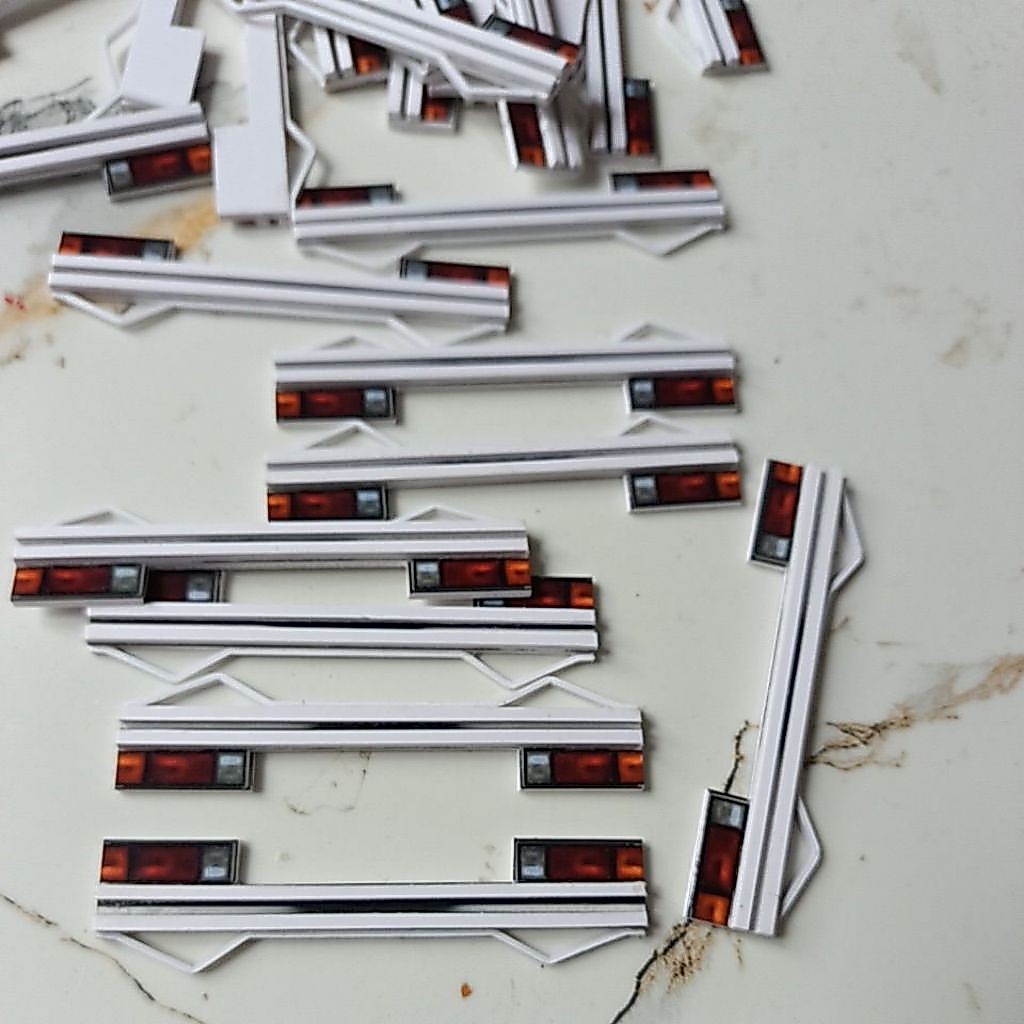 stop lamp truk plastik untuk miniatur truk plastik