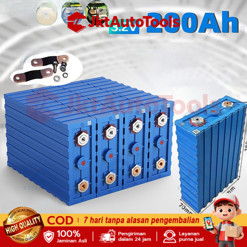 COD 200Ah CATL/BYD Baru Lifepo4 Baterai 3.2V 200Ah lifepo4 Baterai cell Lithium iron phosphate deep 