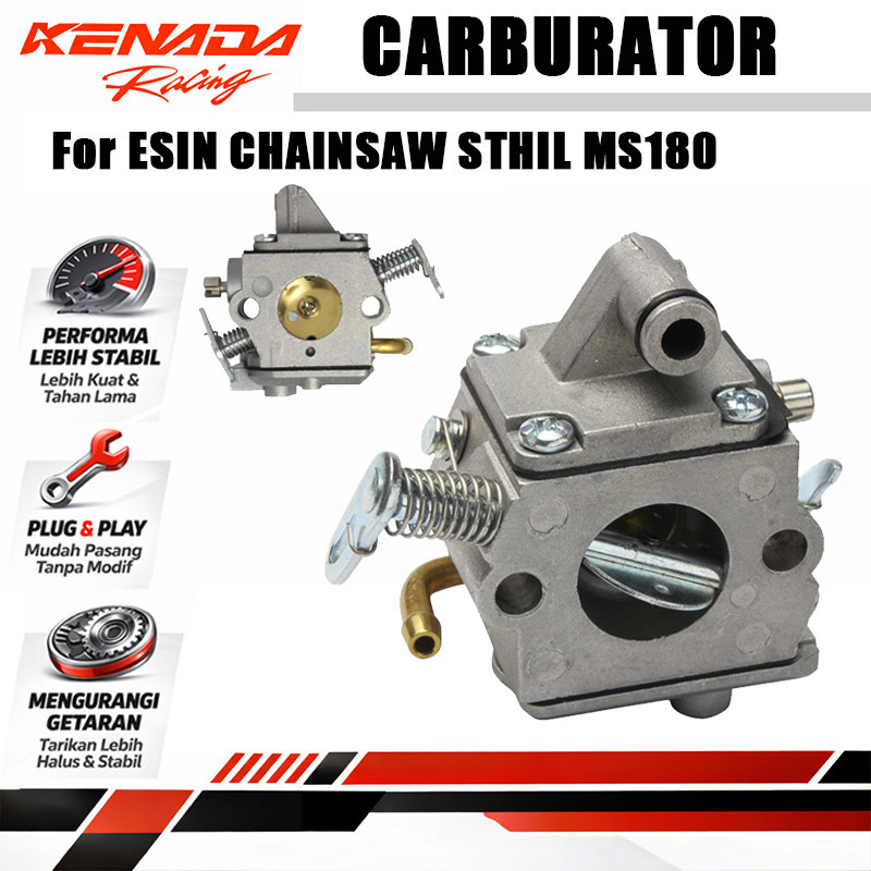 new karburator senso sthil ms170/180 sthil senso gergaji kayu