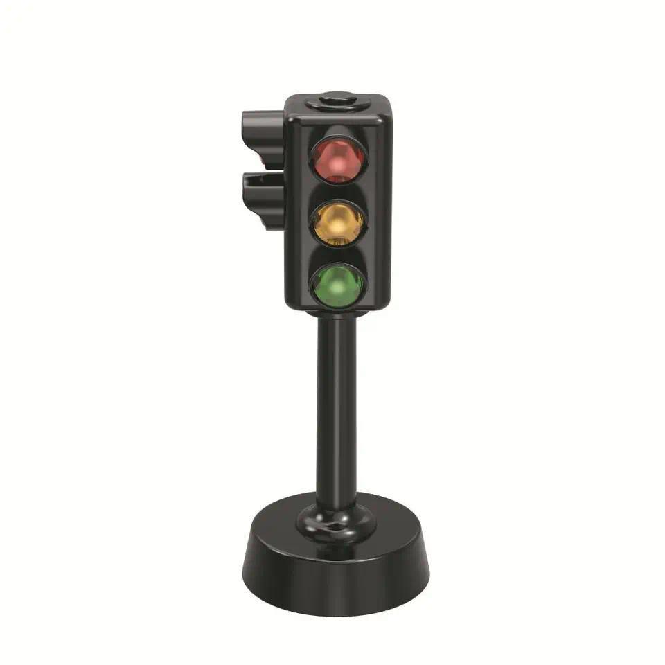 Plastic Traffic Light Model LED Acousto Optic System Mini Traffic Light Signal Traffic Safety Traffi