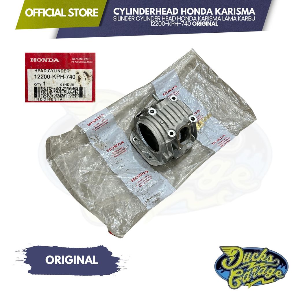 12200-KPH-740 Blok Cylinder Silinder Head Honda Karisma Kirana Supra X125 X 125  Original