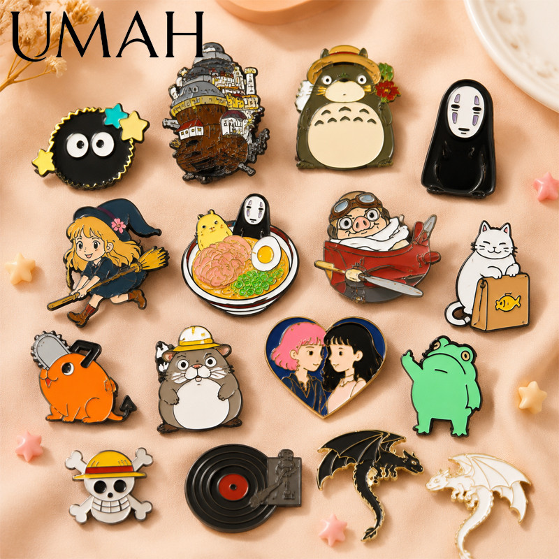 UMAH Ghibli kartun Orang Jerami Gadis Penyihir Bros anime Miyazaki