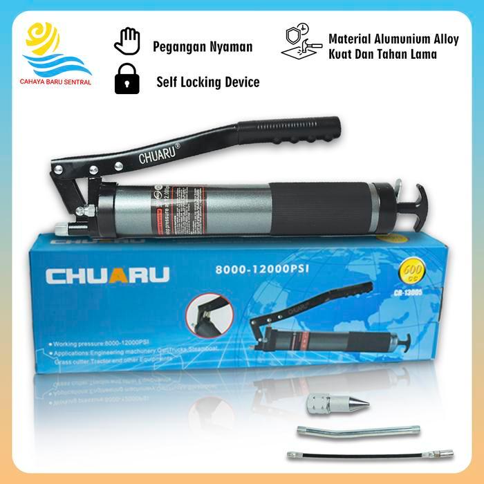 POMPA GEMUK Manual 600CC / GREASE GUN 600 CC // Hand Grease Gun 600 CC