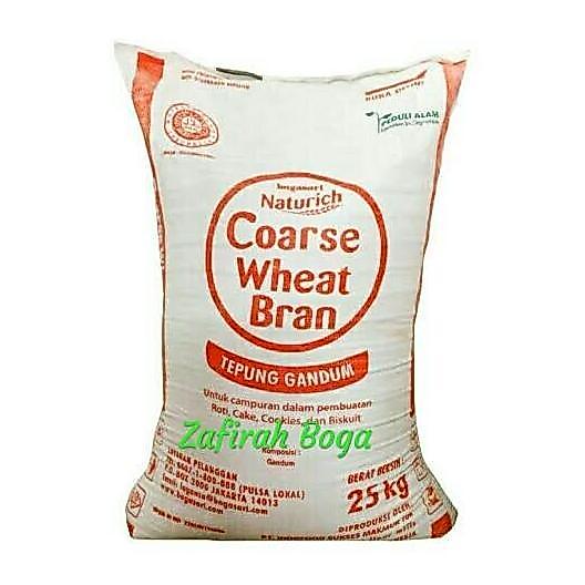 Farinha - Naturich Coarse Wheat Bran Tepung/Kulit Gandum 1Kg ( Repack )