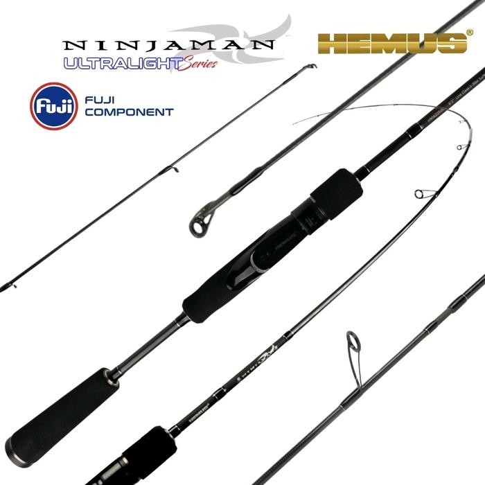 Joran UL Hemus Ninjaman 622/662/702/732/762 UL (Full FUJI) - 702 UL 2-6LB